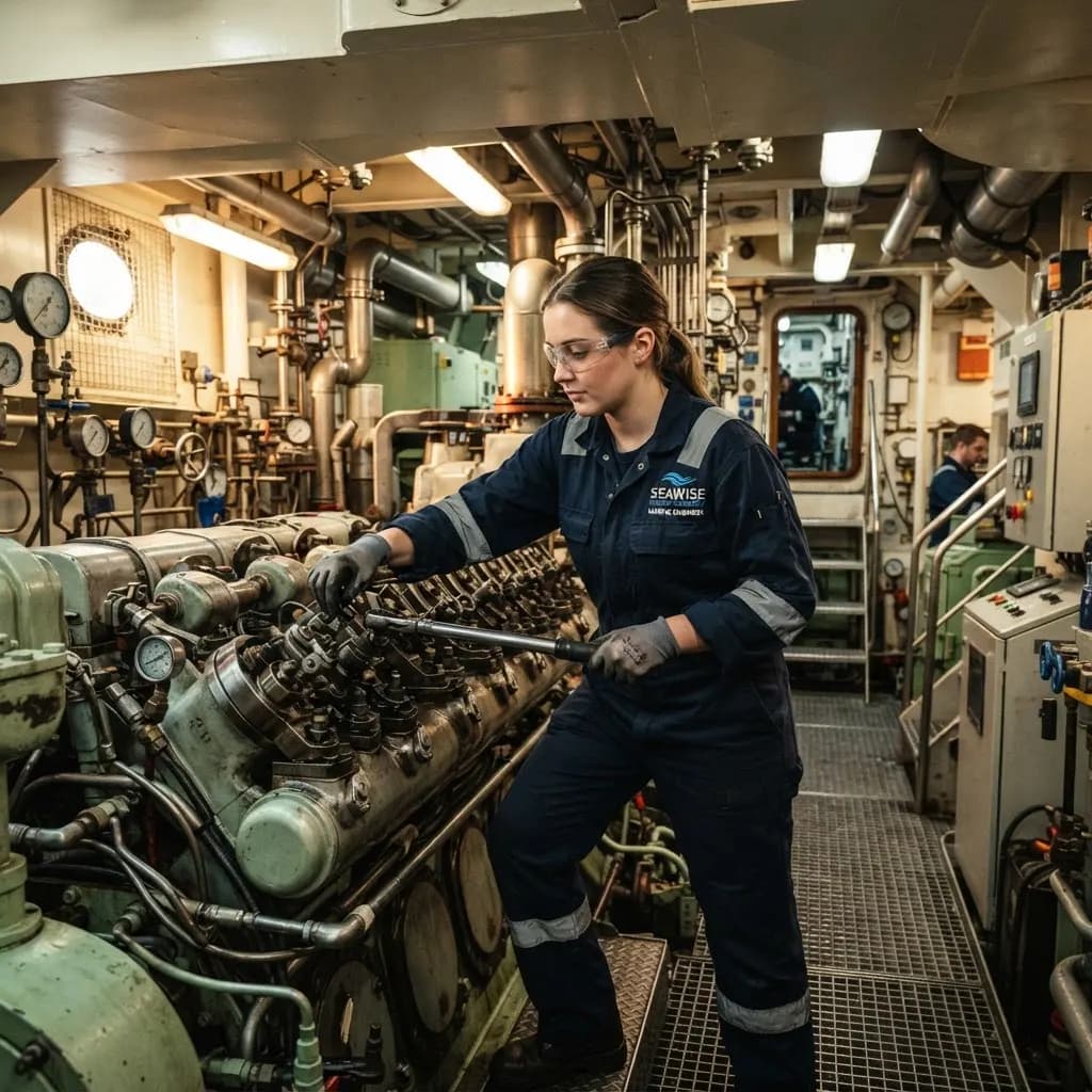 Técnico em Manutenção de Máquinas Navais